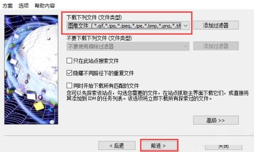 IDM下载器如何批量下载图片