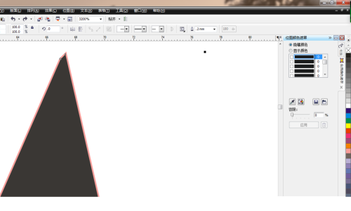 coreldraw怎么使用折线工具