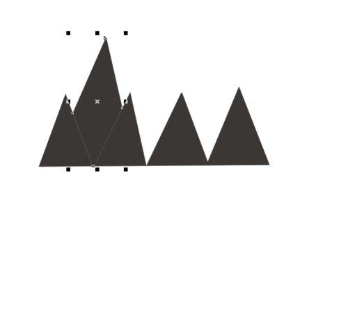 coreldraw怎么使用折线工具