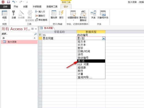 Access复选框怎么设置