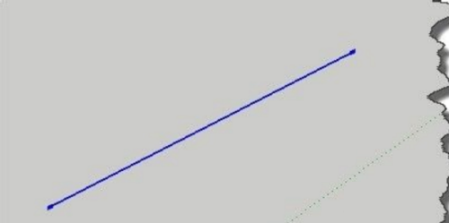 sketchup草图大师怎么拆分直线