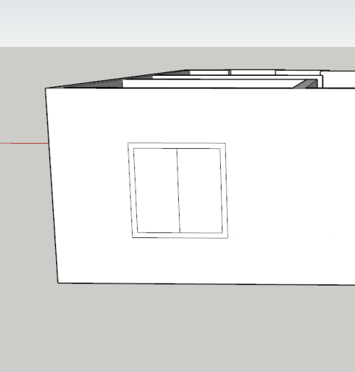 sketchup草图大师如何制作窗户