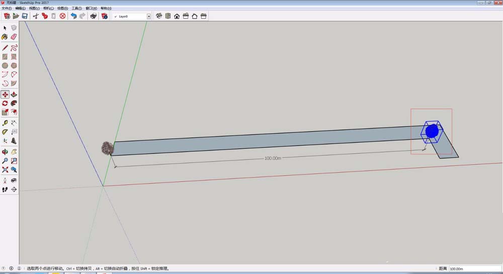 草图大师sketchup道路怎么快速种树