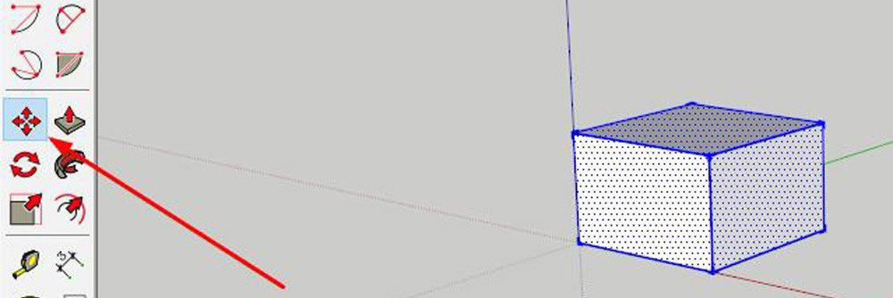 sketchup物体怎么移动和阵列