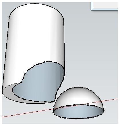 sketchup模型交错与选择交错有什么区别