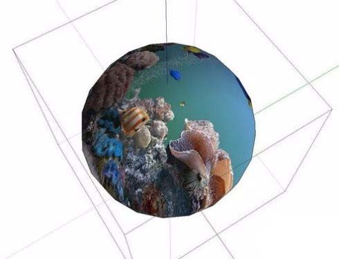 SketchUp曲面模型怎么贴图