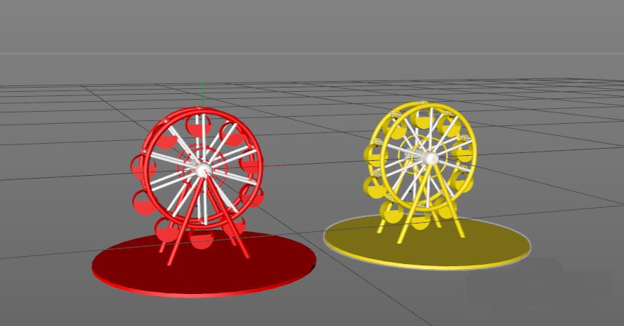 MaxonCinema 4D怎么建模三维立体的摩天轮