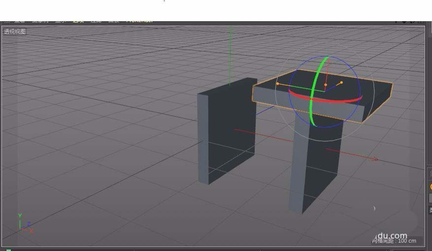 Cinema 4D怎么建模立体的小石凳模型