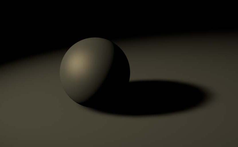 Cinema 4D怎么给球体打聚光灯