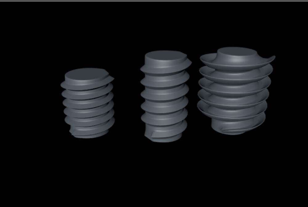 Cinema 4D怎么建模螺纹