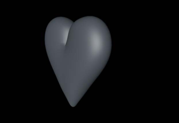 Cinema 4D怎么建模心形