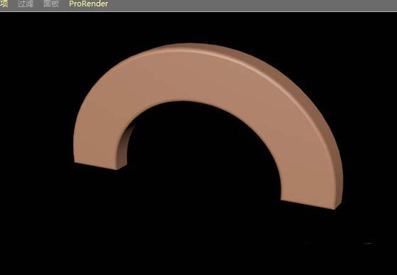 C4D怎么创建立体拱形模型