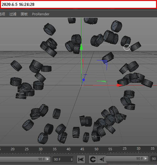 C4D怎么切割手镯模型