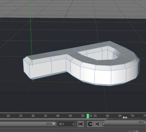 C4D怎么制作文字膨胀动画