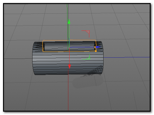 c4d怎么设计有凹槽的圆柱模型