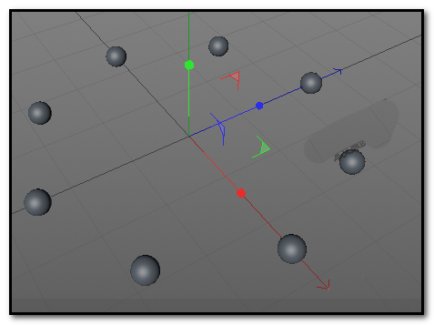 C4D怎么制作规律的跳动的小圆球动画