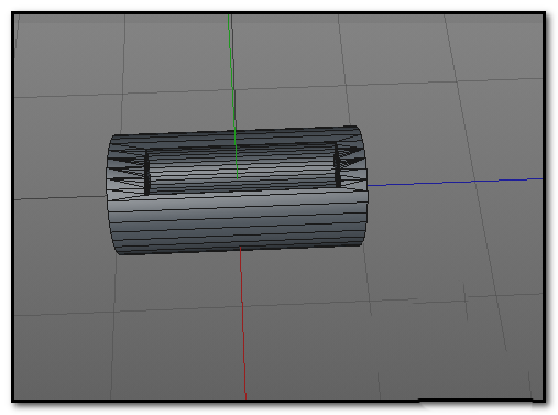 c4d怎么设计有凹槽的圆柱模型