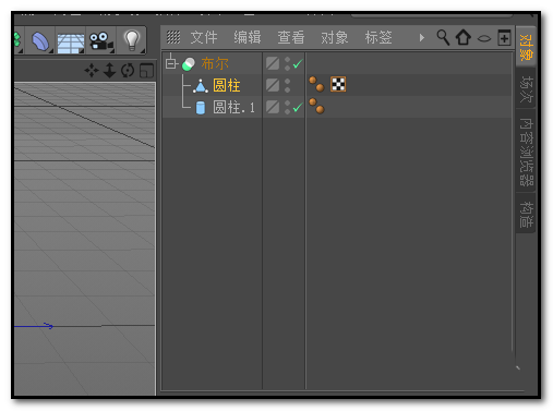 c4d怎么设计有凹槽的圆柱模型