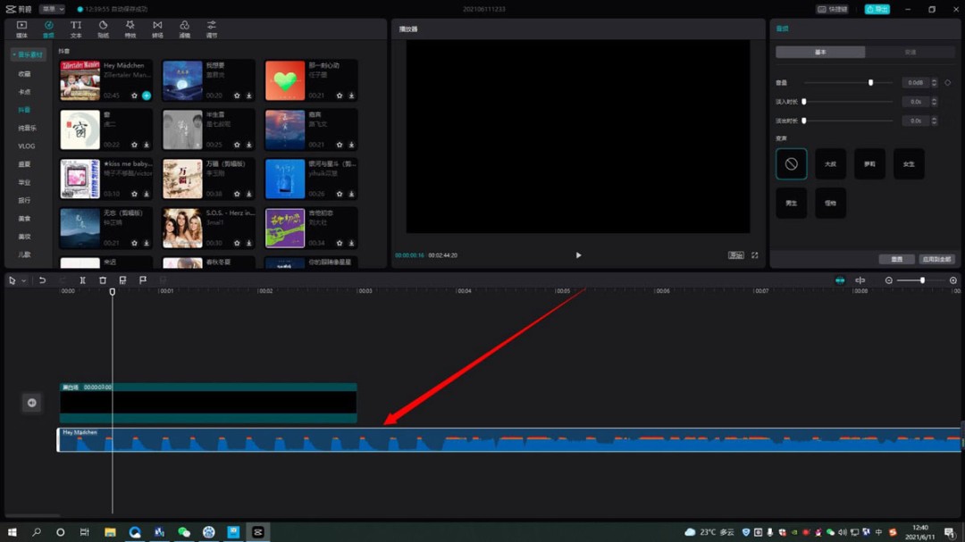 剪映专业版自动踩点功能怎么用