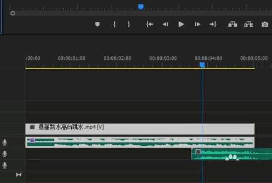 premiere媒体素材怎么制作低通音效