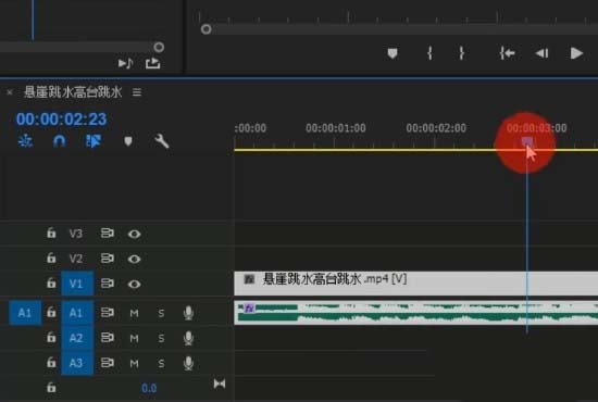 premiere媒体素材怎么制作低通音效