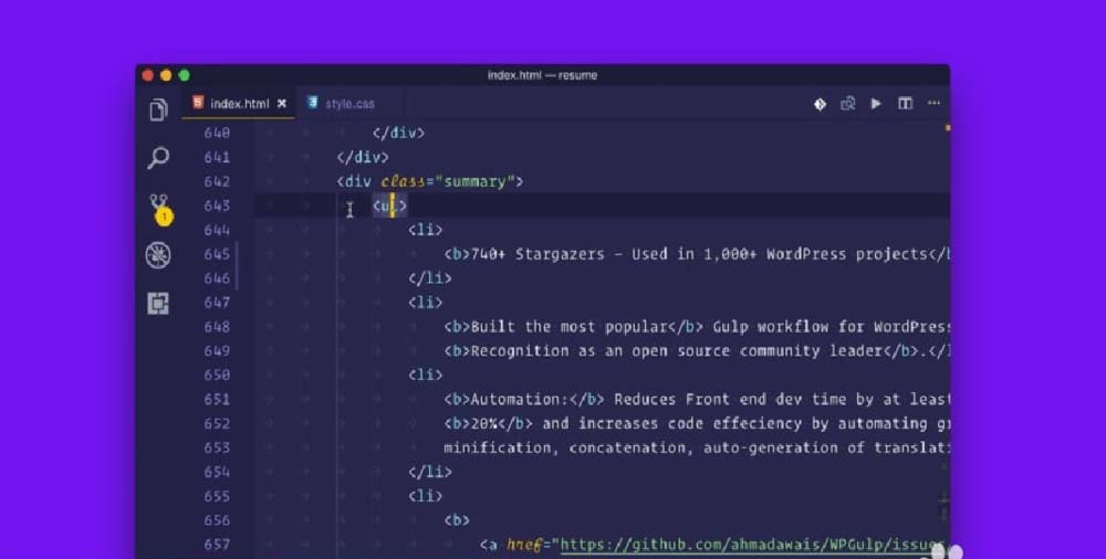 vscode怎么快速生成html代码