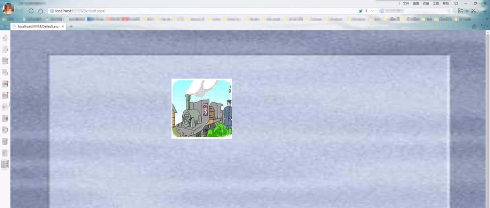 VisualStudio网页怎么设置在固定的位置插入图片