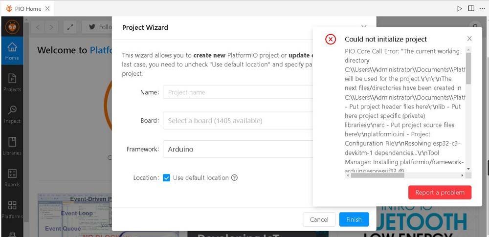 VScode上ESP32开发插件安装失败怎么办