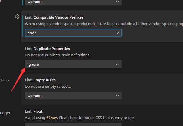 VSCode重复属性怎么提醒