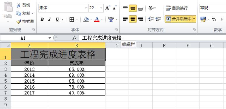 excel表格中怎么制作炫酷的分类圆环图表