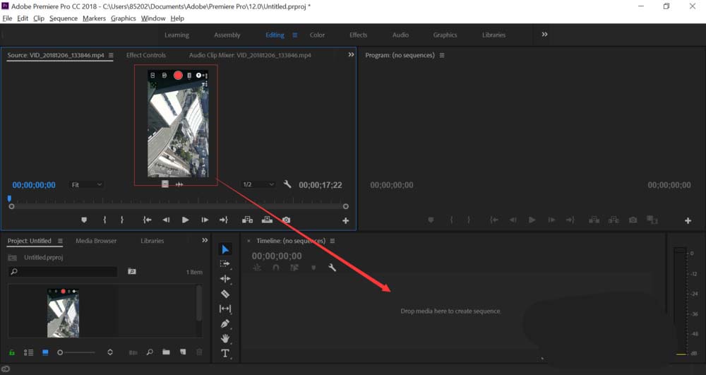 Premiere怎么实现旋转视频不留黑边