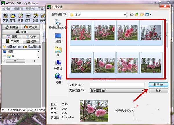 ACDSee怎么设置自动以幻灯片方式播放图片
